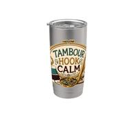 TAMBOUR HOOK CALM Chaînettes décoratives Gobelet isotherme en acier inoxydable double paroi