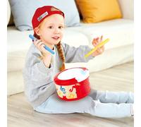 HaPe International Tambour enfant lumineux interactif 2 modes : rythme et mélodie dès 12 mois