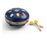 Djeco – Tambour métal Animambo – 8 languettes acier – Son doux et relaxant