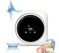 Tambour Mural Machine à Laver autonome Machines à laver portables murale à avant entièrement automatique Lavage 0,3 kg pour petits vêtements, sous-vêtements ou chaussettes 3,5