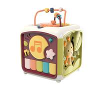 Tambour Musical À Six Faces Pour Enfants, Jouet Éducatif Précoce, Cube De Reconnaissance Des Couleurs