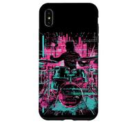 Tambour Musicien Artiste Retro Rock Coque pour iPhone XS Max