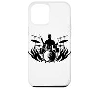 Tambour Musicien Graphiste Tambour Coque pour iPhone 12 Pro Max