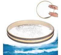 Tambour océanique de 30,5 cm, tambour vague de mer, instrument de musique au son naturel, instrument de musique de guérison sonore pour la relaxation, la méditation, la pleine conscience, le yoga