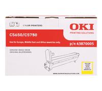 Tambour original pour OKI C5650/C5650N/C5750/C5750N jaune
