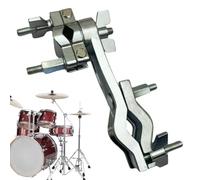 Tambour Pince | Support De Câlins À Feuilles De Batterie | Accepte Musical Compact Avec Assemblage Facile Et Réglage Stable Pour Les Musiciens À Percussion De Cloches Sujet Compact Stabi