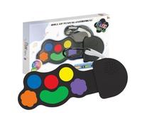 Tambour pour Enfant, Instruments Musicaux Portables et Compacts, Tambour Électronique Musical à Doigts, pour Filles Garçons Adultes Hommes Intérieur Extérieur Voyage te