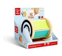 Tambour rotatif avec miroir Montessori Rouge