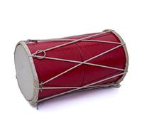 Tambour tabla folk indien classique en bois et cuir fait à la main - Instruments de musique du monde Punjabi Dhol Dholak Dholki - Amusant pour adultes - Idée cadeau d'anniversaire ou de pendaison de