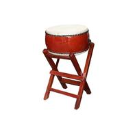 Tambour Taiko Plat En Peau De Buffle Avec Support, Produit Un Son Profond Et Puissant, Pour Groupes/Festivals,46CM