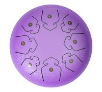 Tambour tongue en acier - 15,2 cm - 8 tons - Étanche - Pour la méditation, le yoga et l'éducation prénatale