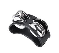 Tambourin à pied,Instrument de percussion à pied,Tambourin à pied en métal,Clochette à pied en métal,Accessoires pour instruments de musique
