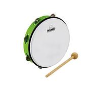 Tambourin ABS 10 à cymbalettes vert - NINO24GG