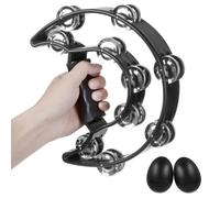 Tambourin Demi Lune, Tambourin à Main, instrument ave Sand egg, Pour les Jeux de Danse, L'église, L'accompagnement de Chant des Enfants