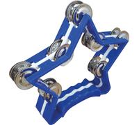 Tambourin En Forme D'Étoile, Bleu Par ATLAS Modèle Robuste En ABS, Sans Tête