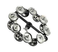 Tambourin portable pour charleston avec clochettes en acier Installation rapide et facile
