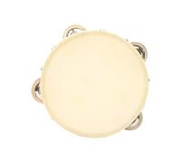 Tambourin pratique avec bords doux pour chorale, cours de danse et projets d'artisanat Tambourin à main avec métal