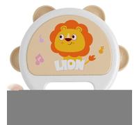 Tambourine À Main - Lion Tambourines | Tambour À Main De Instrument De Musique | InstrumentsEt De Percussion Pour Pour Aider Les Apprendre Le Rythme Dynamique
