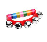 Tambourine Handbell Musical Instrument Rythm Shaking Small Jingle Bell Touet Tool bébé enfant Enfant Education Education Jingle Bell Toy