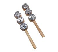 Tambourine Sticks Instruments De Percussion Hand Bells Honter Shaker Handheld Preschool Educational Musical Music Music De Noël Jouet Instrumental