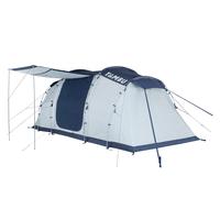 TAMBU Tente tunnel familles vis-à-vis BARA, gris/bleu