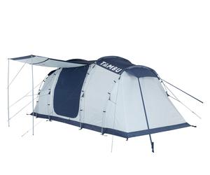 TAMBU Tente tunnel familles vis-à-vis BARA, gris/bleu