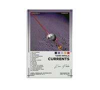 Tame Impala Currents Autocollants muraux imperméables haute définition pour chambres/magasins, résistants à l'humidité et à la décoloration, emballage exquis, parfait pour offrir en cadeau