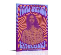 Tame Impala Poster mural imperméable, résistant à l'humidité, facile à installer et à la décoloration, style cadre, 50 x 75 cm