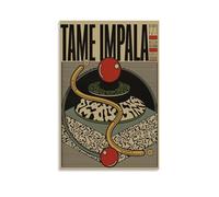Tame Poster Impala Currents sur toile pour décoration murale d'intérieur, salon, chambre à coucher, 30 x 45 cm, sans cadre