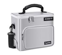 Tamfile Sac de batterie Lipo 2315,6 °C ignifuge anti-explosion Lipo Safe Bag 26,9 x 23,9 x 16,3 cm grande capacité pour le chargement, le stockage et le transport de la batterie Lipo