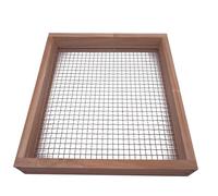 Tamicil d'écran de sol - Tesecter de terre pour | Manuel multifonctionnel Tamera de jardin | Tamera de plage | Fournitures de jardin réutilisables | Outil en Gra