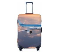 Tamiger Beautiful Sky Housse de protection universelle pour bagages Motif avion, Noir , XL