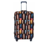Tamiger Housse de protection élastique universelle avec lacets de football américain pour ranger les accessoires de voyage, Noir , S, Bagage à main