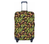 Tamiger Housse de protection universelle pour bagages Motif plante carnivore, Noir , M