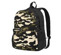 Tamiger Sac unisexe de grande capacité résistant à l'eau et léger Motif camouflage