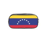 Tamiger Trousse à crayons transparente avec drapeau du Venezuela - Pochette de rangement pour fournitures de bureau de voyage