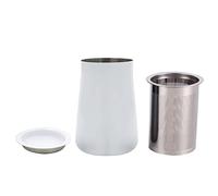Tamis à café en maille fine en acier inoxydable pour la fabrication de casseroles (blanc/noir/argent)