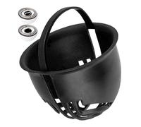 Tamis à Cheveux pour Douche, 1 pièce, Noir, Compatible avec Viega Tempoplex pour série à partir de 2001-2006, Tube Plongeur de Rechange Attrape-Cheveux Douche pour modèle 6958.96, 625 221
