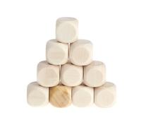 Tamis à dés en Bois Classique à Six Faces pour (10mm 12mm 14mm 16mm 18mm), et Plateau 10 pièces/lot