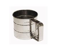 Tamis à farine 10,5 x 9,5 cm acier inoxydable - Baumalu - Argent - Inox Argent G