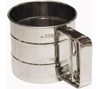 Tamis à farine 10,5 x 9,5 cm acier inoxydable Baumalu