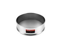 VEVOR Tamis à Farine 80 Mailles, Passoire à Mailles Fines 32 cm, en Inox 304 de Qualité Alimentaire, pour Pâtisserie, 5 Tailles de Trous de Maille pour Haricots Mungo, Riz, Farine, Poudre de Perle