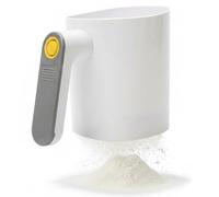 Tamis à farine électrique à piles, tamis farine blanche de 7, 4x4, 8x6, 0 pouces pour la cuisson, électrique pour le sucre en poudre