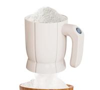 Tamis à farine électrique - Tamis à sucre de 1,5 L, filtre de cuisson | Outil de cuisson portable pour la farine, le sucre, la poudre, les gâteaux, les appareils de cuisine pour hommes et femmes
