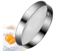 Tamis à Farine INOX Tamis de Pâtisserie Maille Fine Tamis de Farine Cuisine pour Gâteaux Légumes Farine