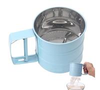 Tamis à farine pour la pâtisserie, Tamis à farine | Shaker à farine pour la pâtisserie | Tamis à sucre glace | Passoire à mailles réutilisable | Tamis à poudre en acier inoxydable | Fournitures de