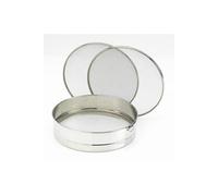 Tamis à Farine rond 20 cm inox avec 3 grilles*