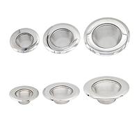 tamis à farine, Tamis à farine en acier inoxydable for baignoire, attrape-cheveux, bouchon for évier de cuisine, bonde de sol, douche(1pcs L B)