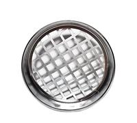 Tamis à gravier de 20 cm avec couvercle chromé - Tamis de test standard de laboratoire for l'analyse de la pierre et du sol, ouverture 0,15-53 mm(19 mm)