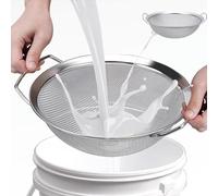 Tamis à mailles fines, tamis à mailles fines | Outil de filtre pour seau de peinture à 60 mailles - Outil de filtre pour seau de peinture, filtre à miel d'émulsion et filtre à entonnoir avec poignée p